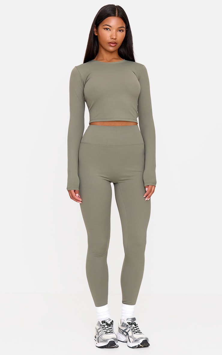 Olive Sculpt Super High Waist Leggings