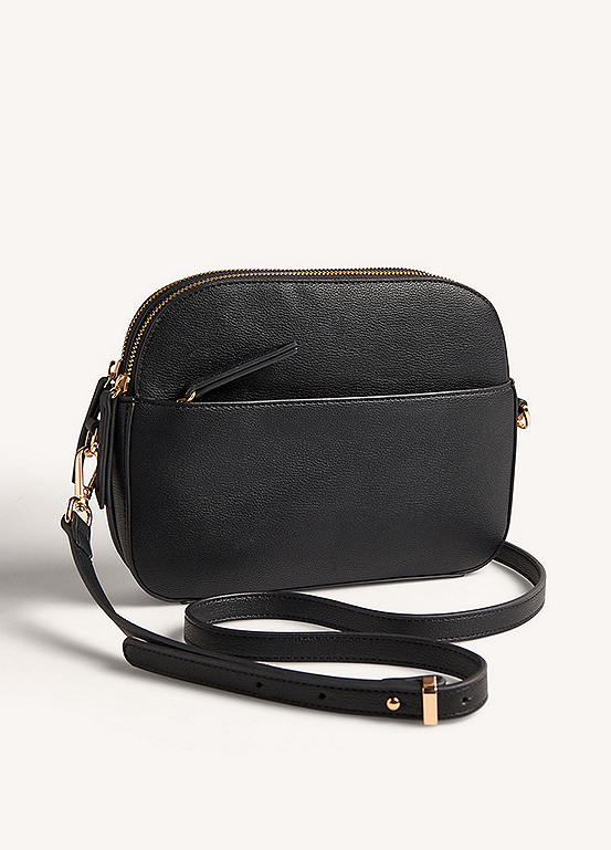 365 by Freemans Black Freya Crossbody Bag