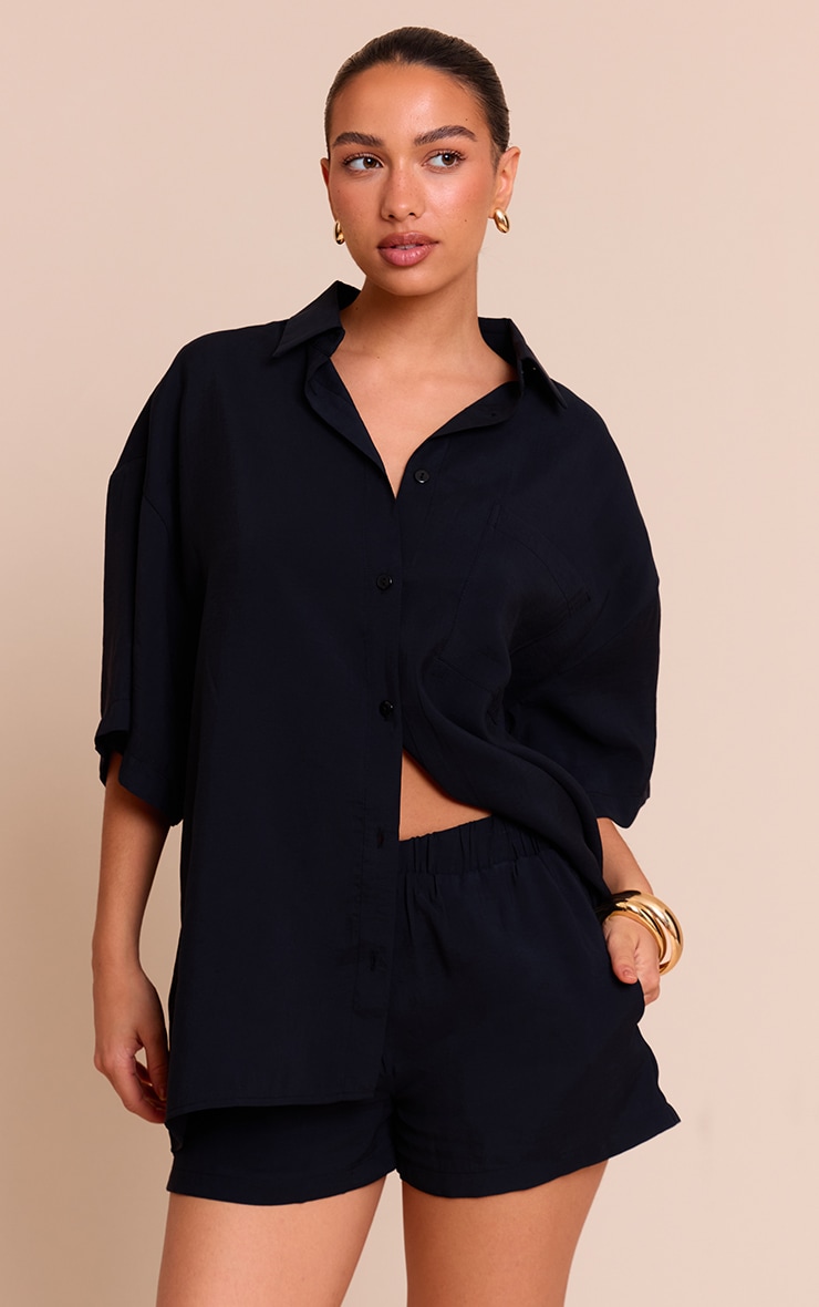 Black Button Up Shirt