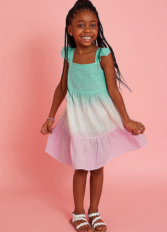 Accessorize Kids Ombre Tiered Sun Dress