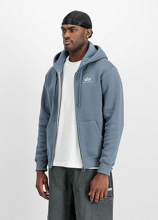 Alpha Industries Zip Through Hoodie