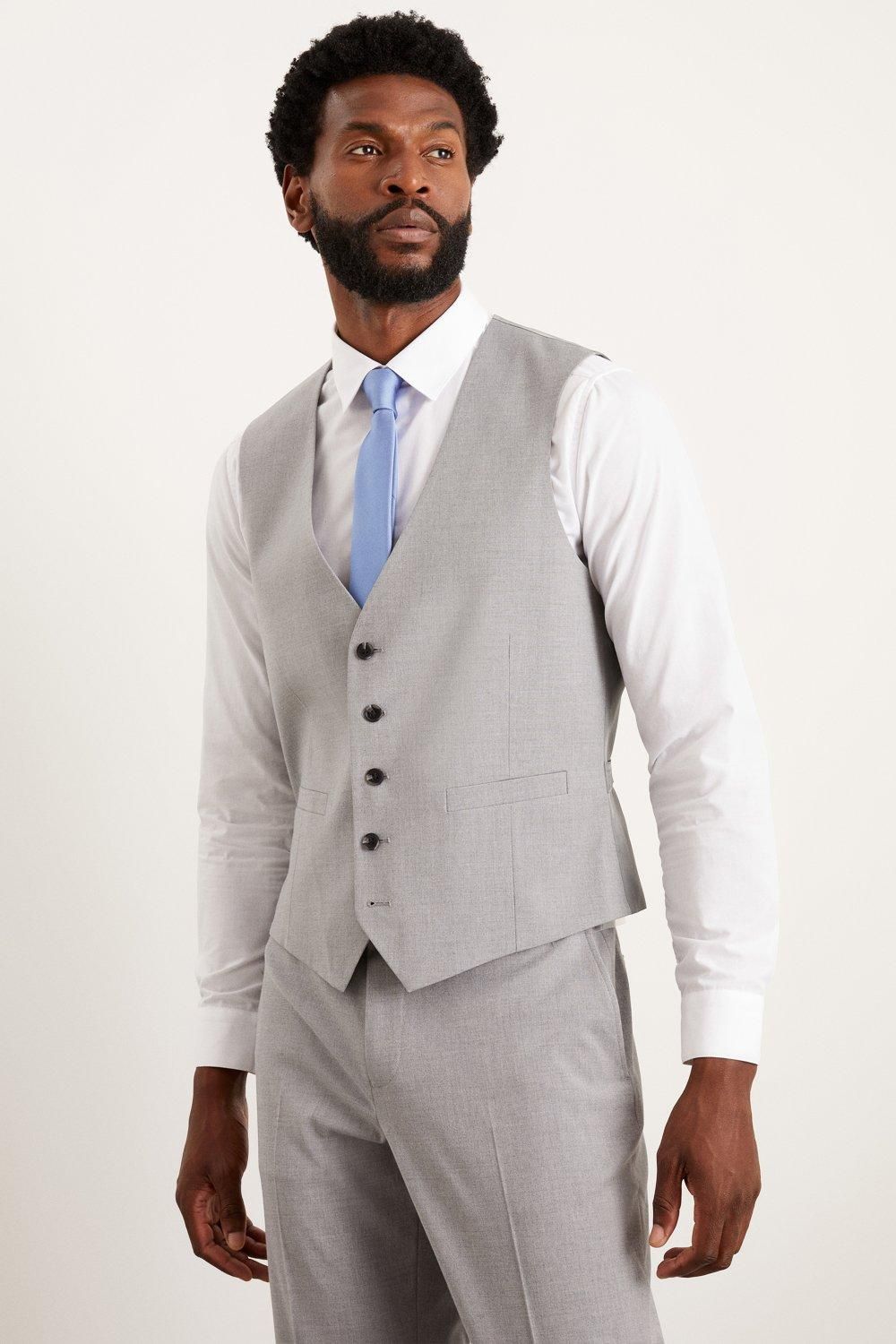 Light Grey Essential Waistcoat
