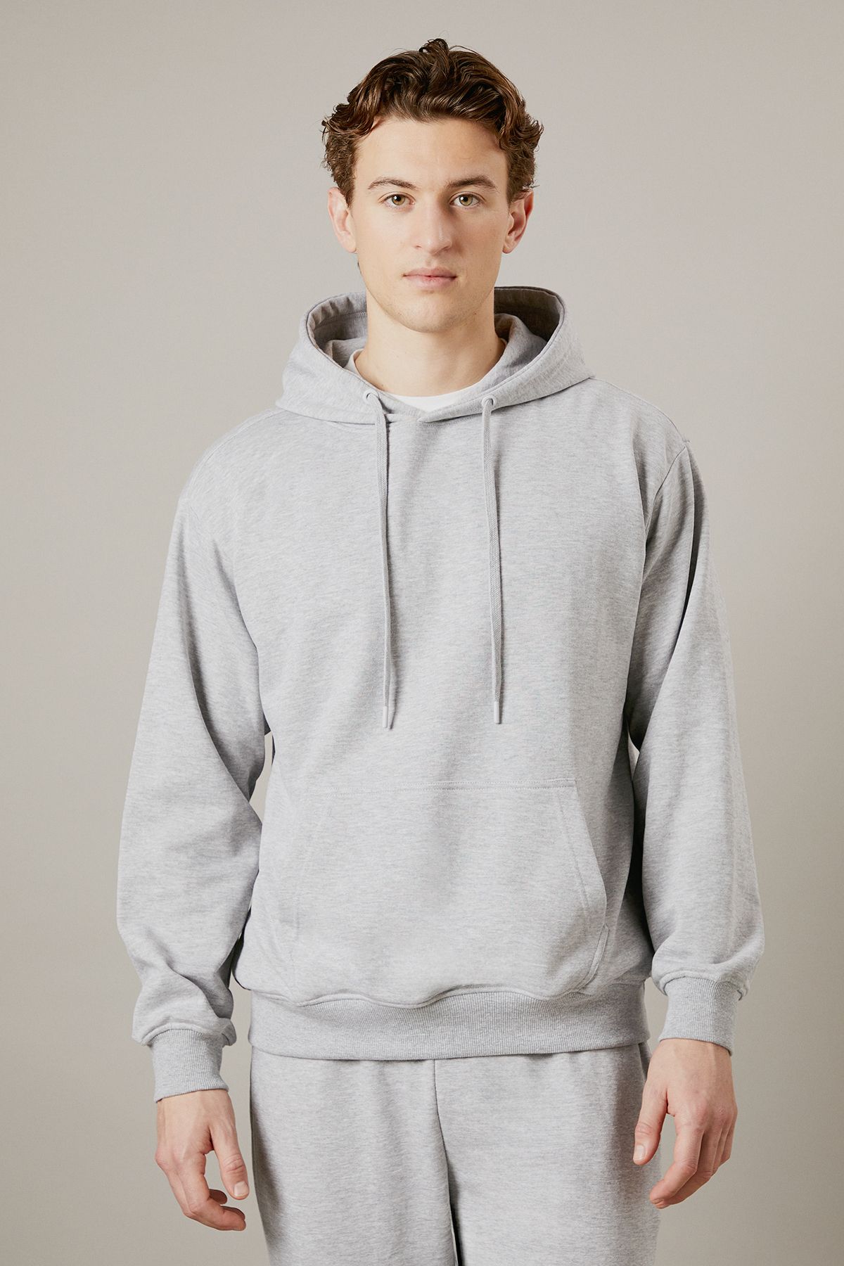 Light Grey Overhead Hoody