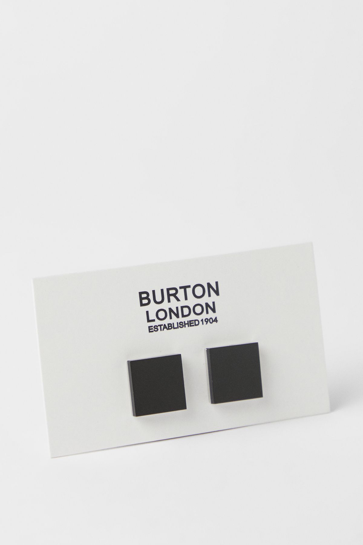 Black And Silver Square Cufflinks