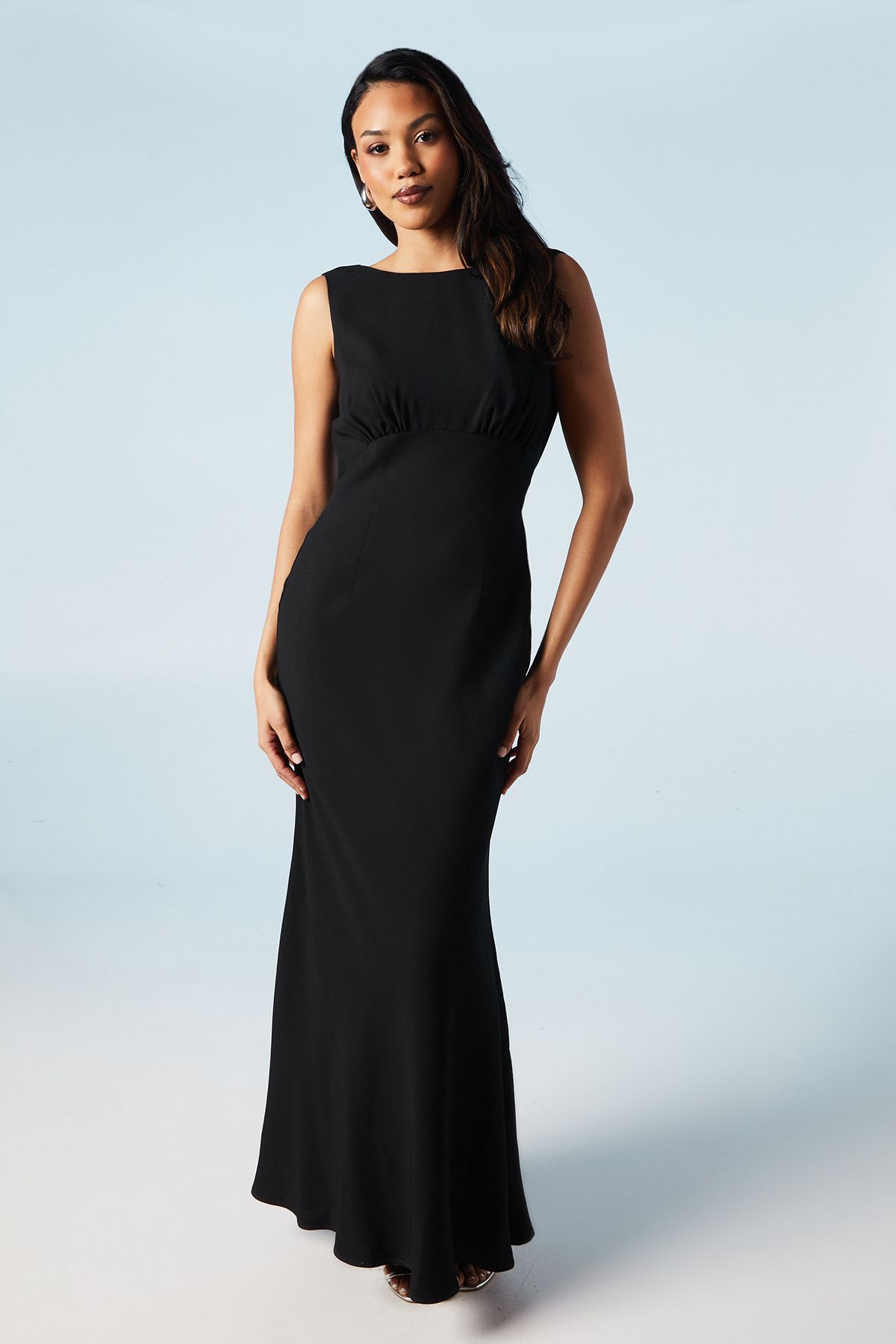 Coast Honoured Sleeveless Cowl Back Maxi Bridesmaid Dress