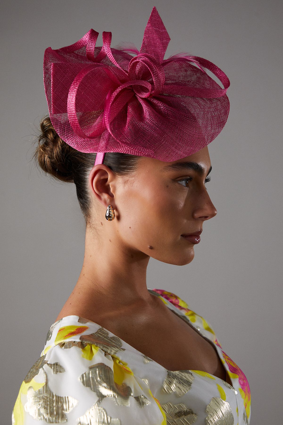 Knot Detail Loop Flat Fascinator