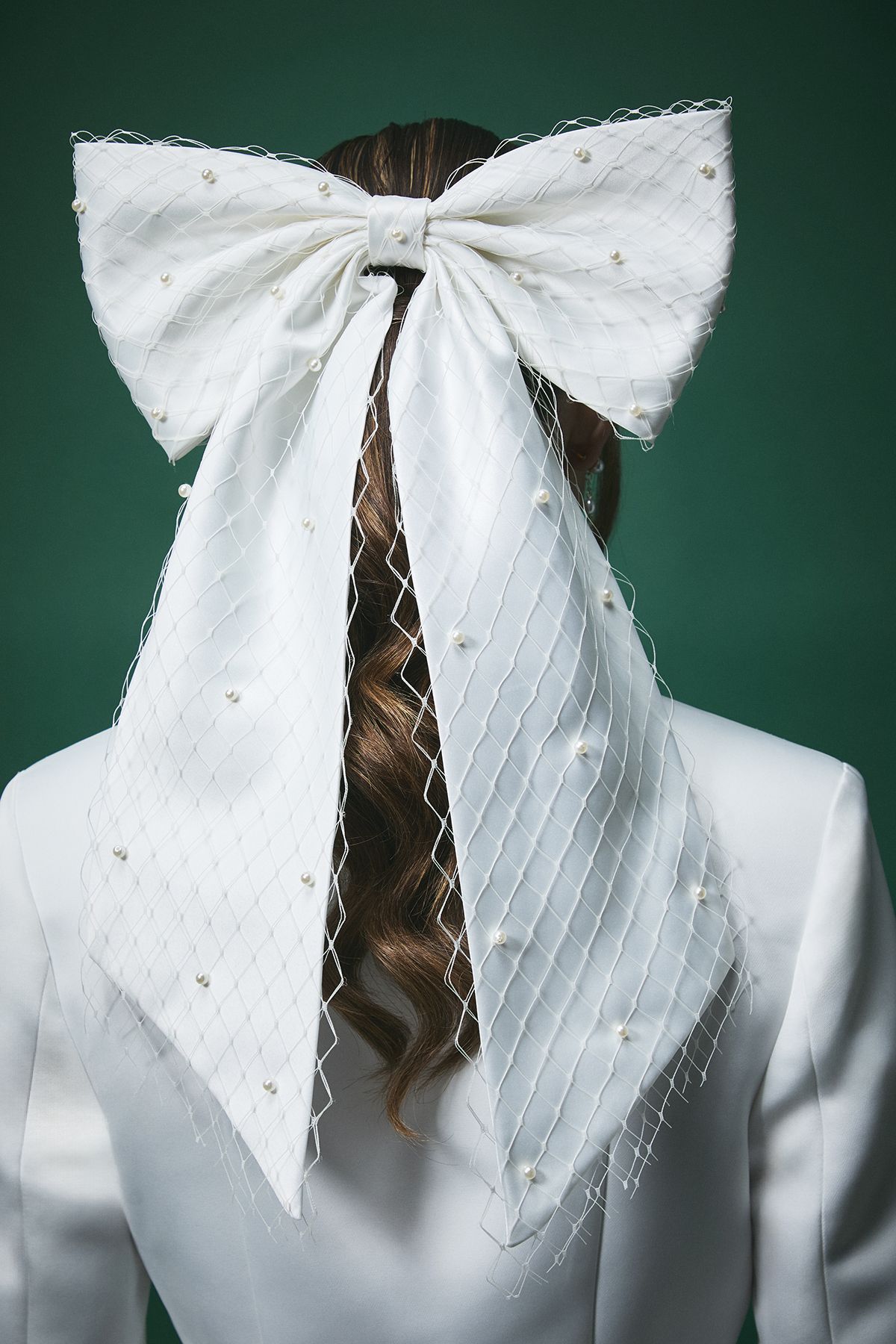 Lisa Tan Bridal Pearl Hair Clip