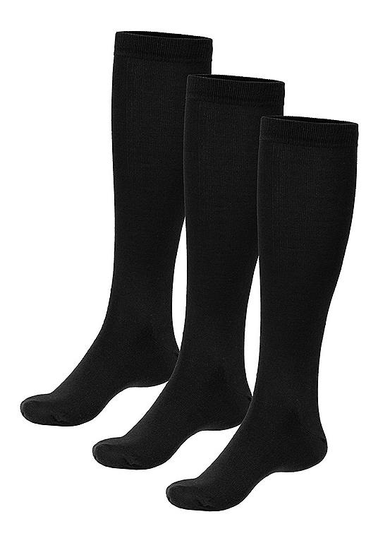 Bench Pack of 3 Knee Length Socks