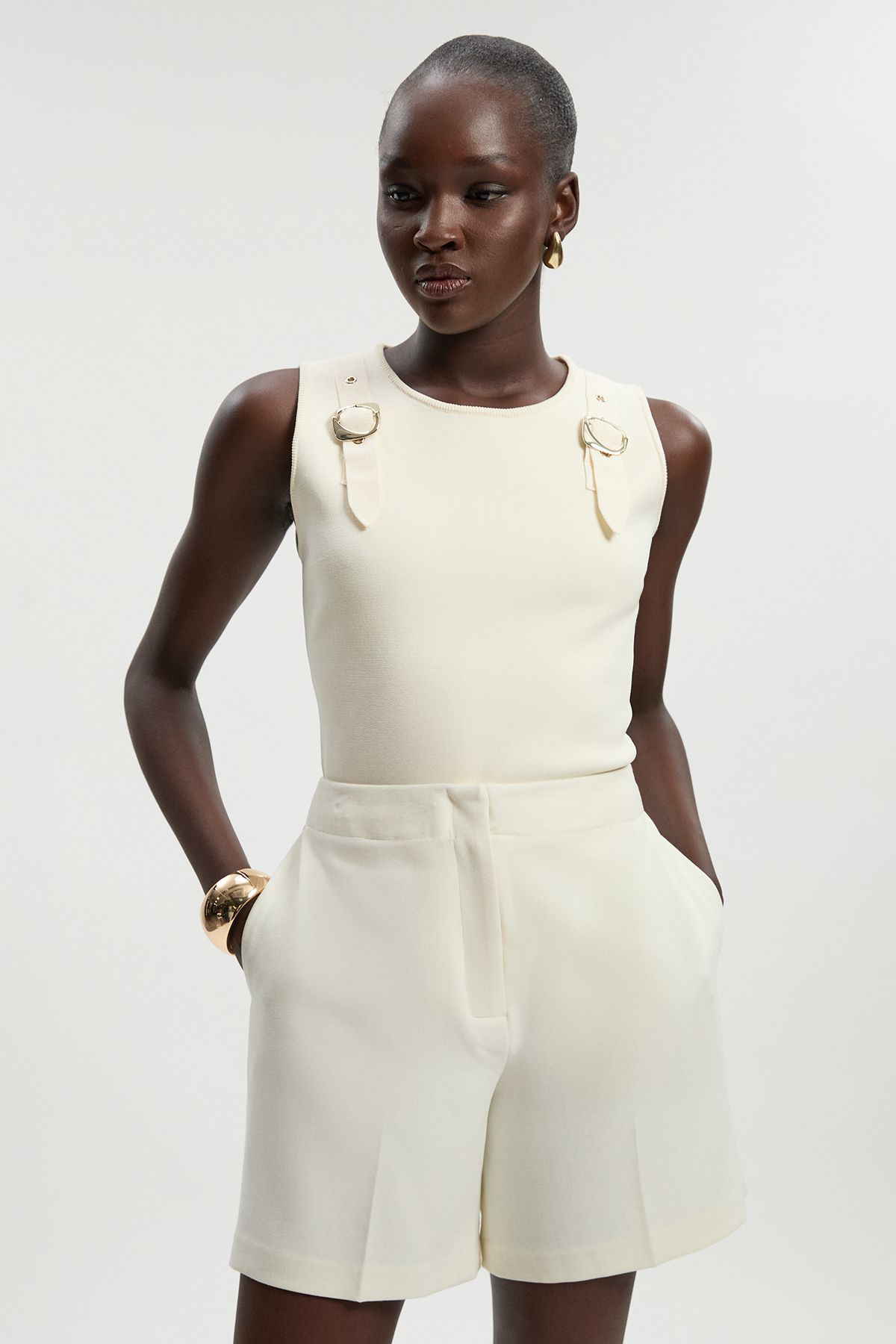 Compact Essential Tailored City Short