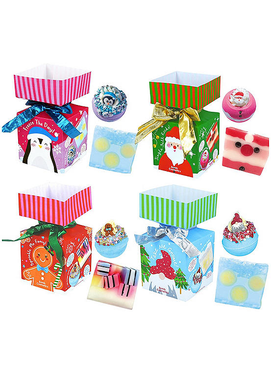 Bomb Cosmetics Mini Christmas Cracker Quad