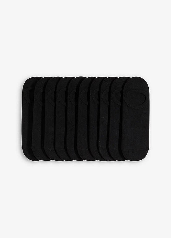 bonprix Pack of 10 Pairs of Footsies