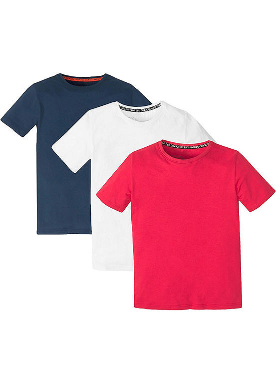 bonprix Pack of 3 T-Shirts