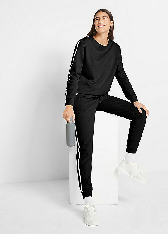 bonprix Piped 2 Piece Jogging Suit