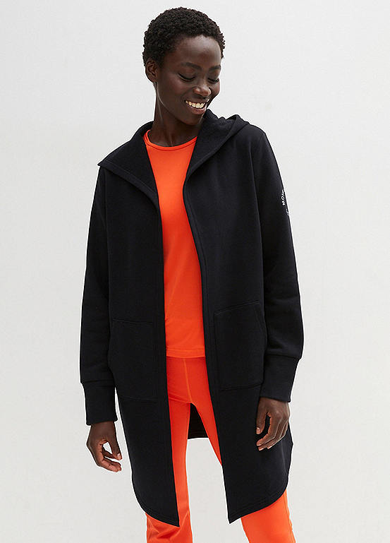 bonprix Wide Cut Extra Long Hoodie
