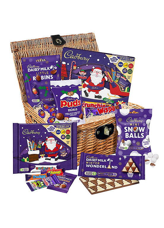 Cadbury Christmas Chocolate Sharing Basket
