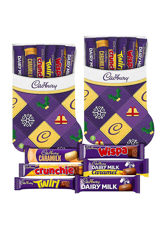 Cadbury Christmas Stocking Selection Boxes Bundle of 2