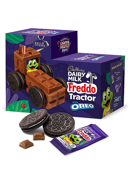 Cadbury Dairy Milk Freddo & Oreo Tractor Build Your Own Kit