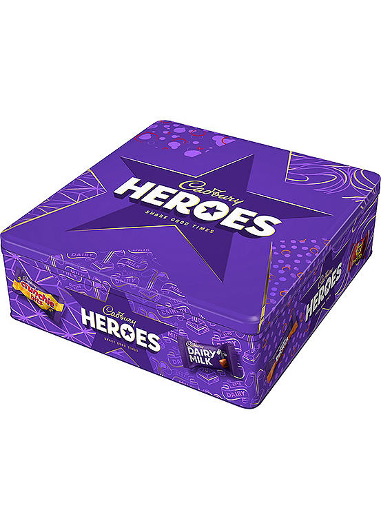 Cadbury Heroes Chocolates Limited Edition Tin 700g