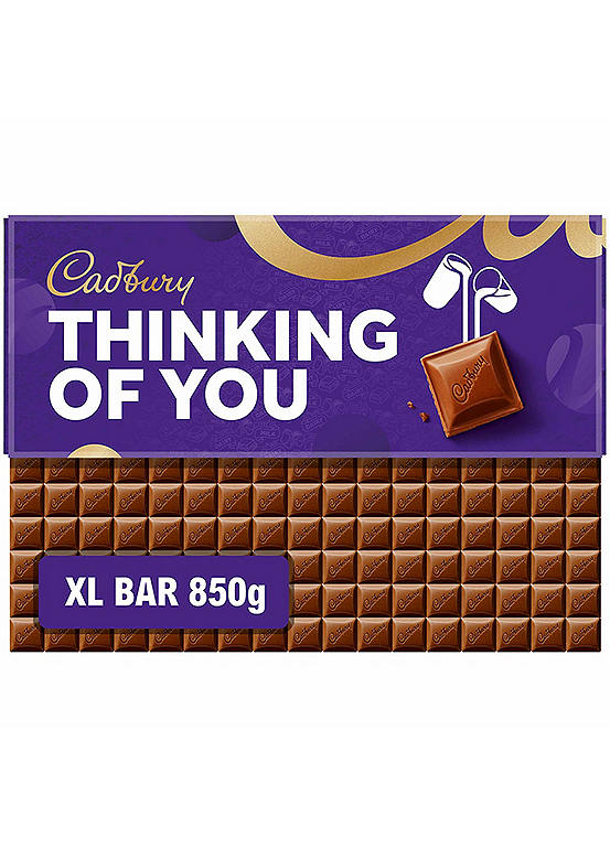 Cadbury Thinking Of You Dairy Milk Chocolate Bar 850g