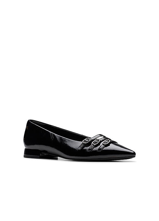 Clarks Black Sensa15 Strap Shoes