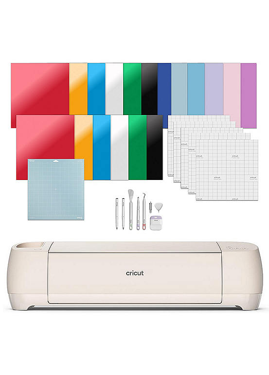 Cricut Explore 4 DIY Digital Cutting Machine Essentials Bundle