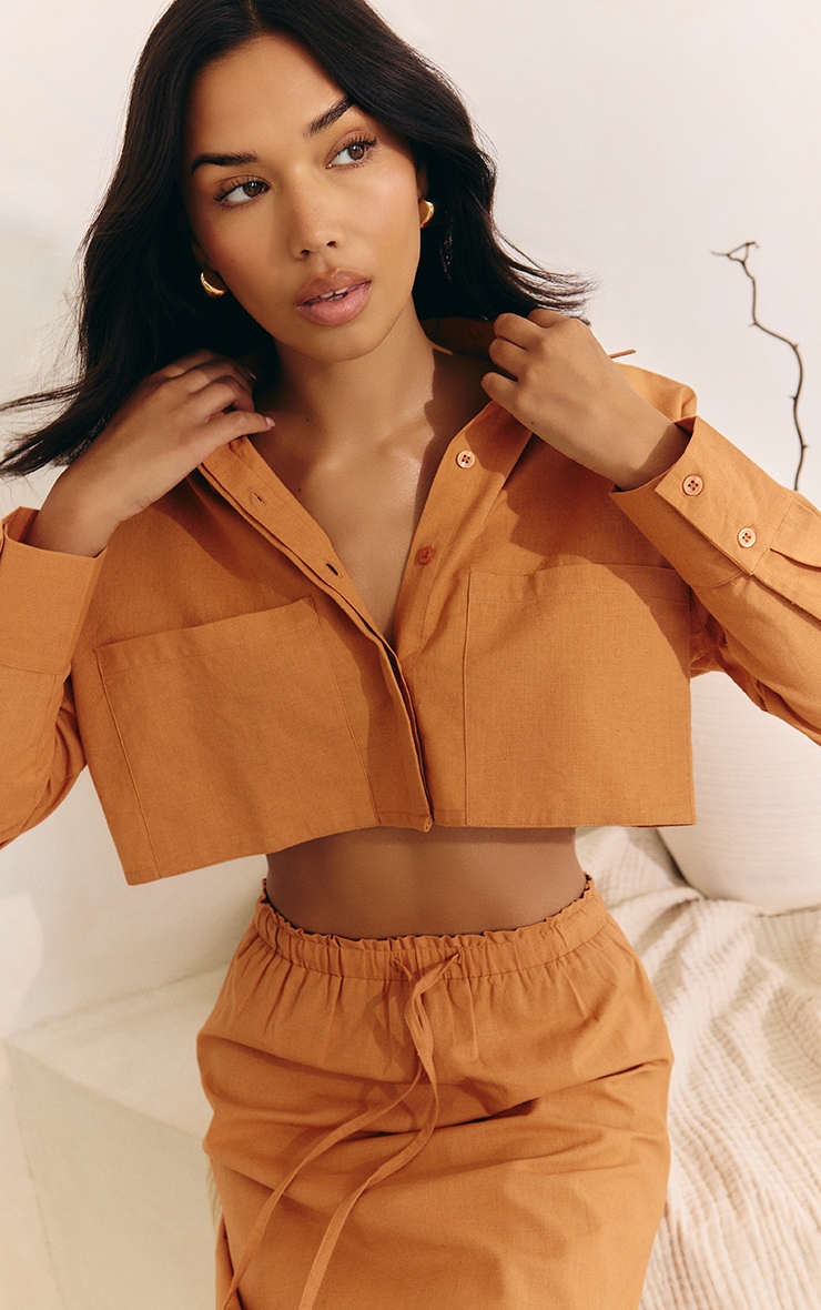 Apricot Long Sleeve Shirt