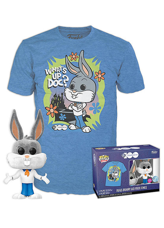 Funko & Tee- Looney Tunes- Bugs as Fred