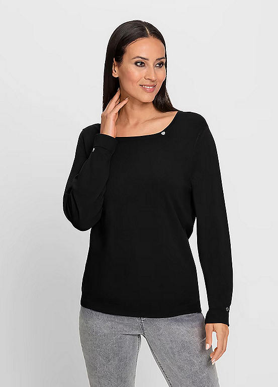 Heine Square Neckline Jumper