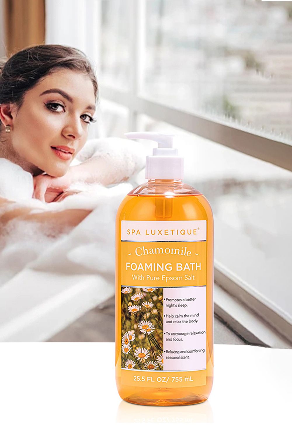 25.5 oz Chamomile Foaming Bath