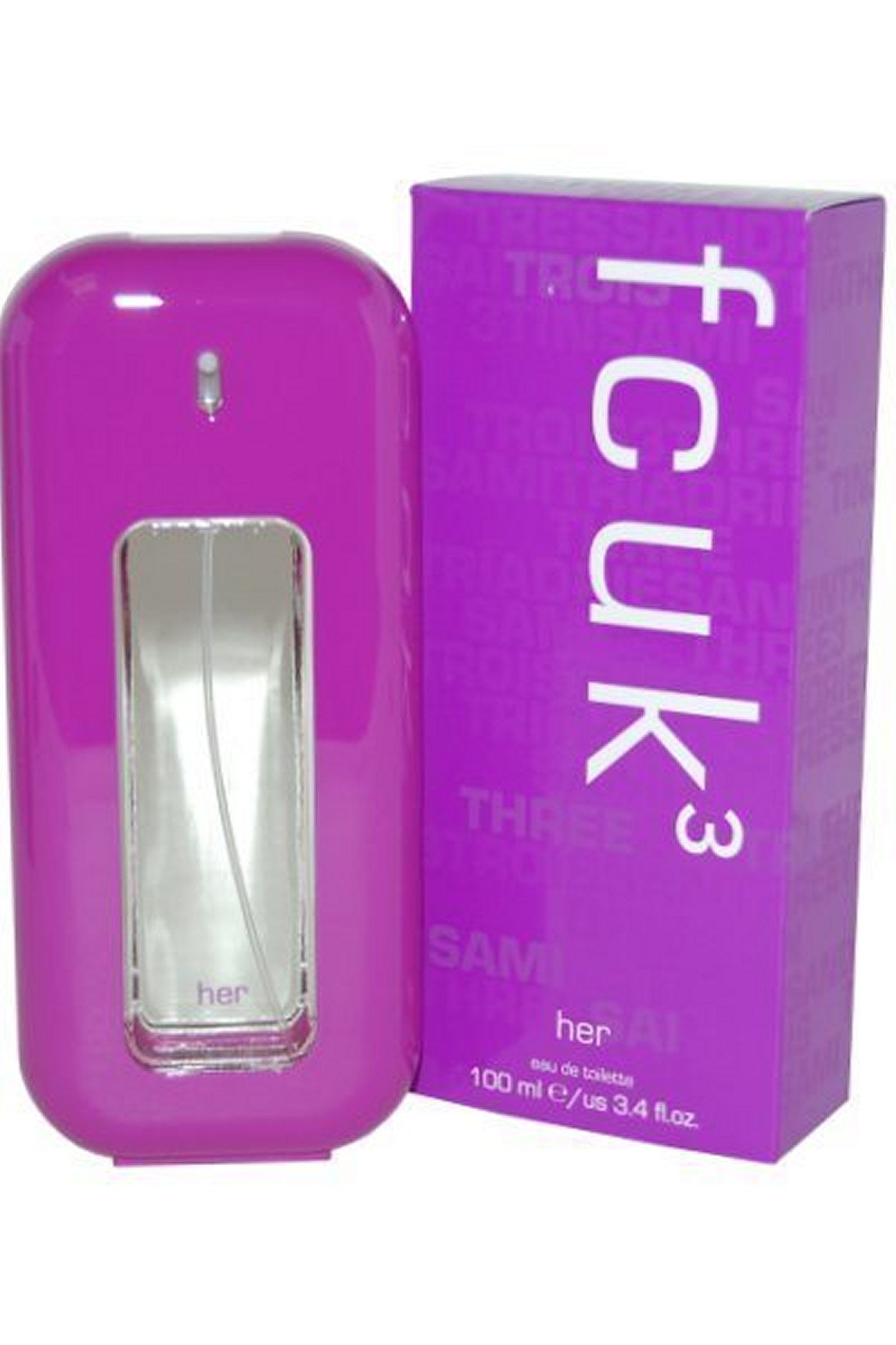 3 Her Eau de Toilette Spray 100ml
