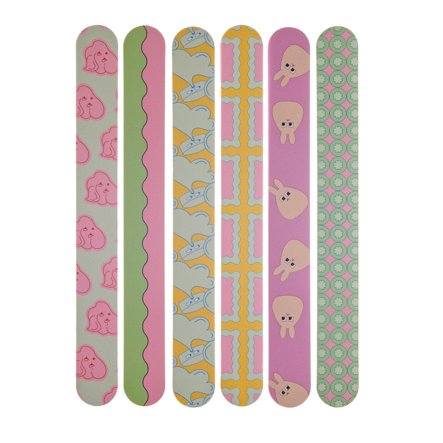 Cat's Claws 6 Piece Nail File Set