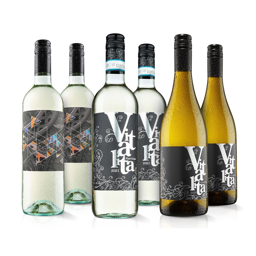 Italian Customer Favourites White Wine Case 6 Bottles (75cl)