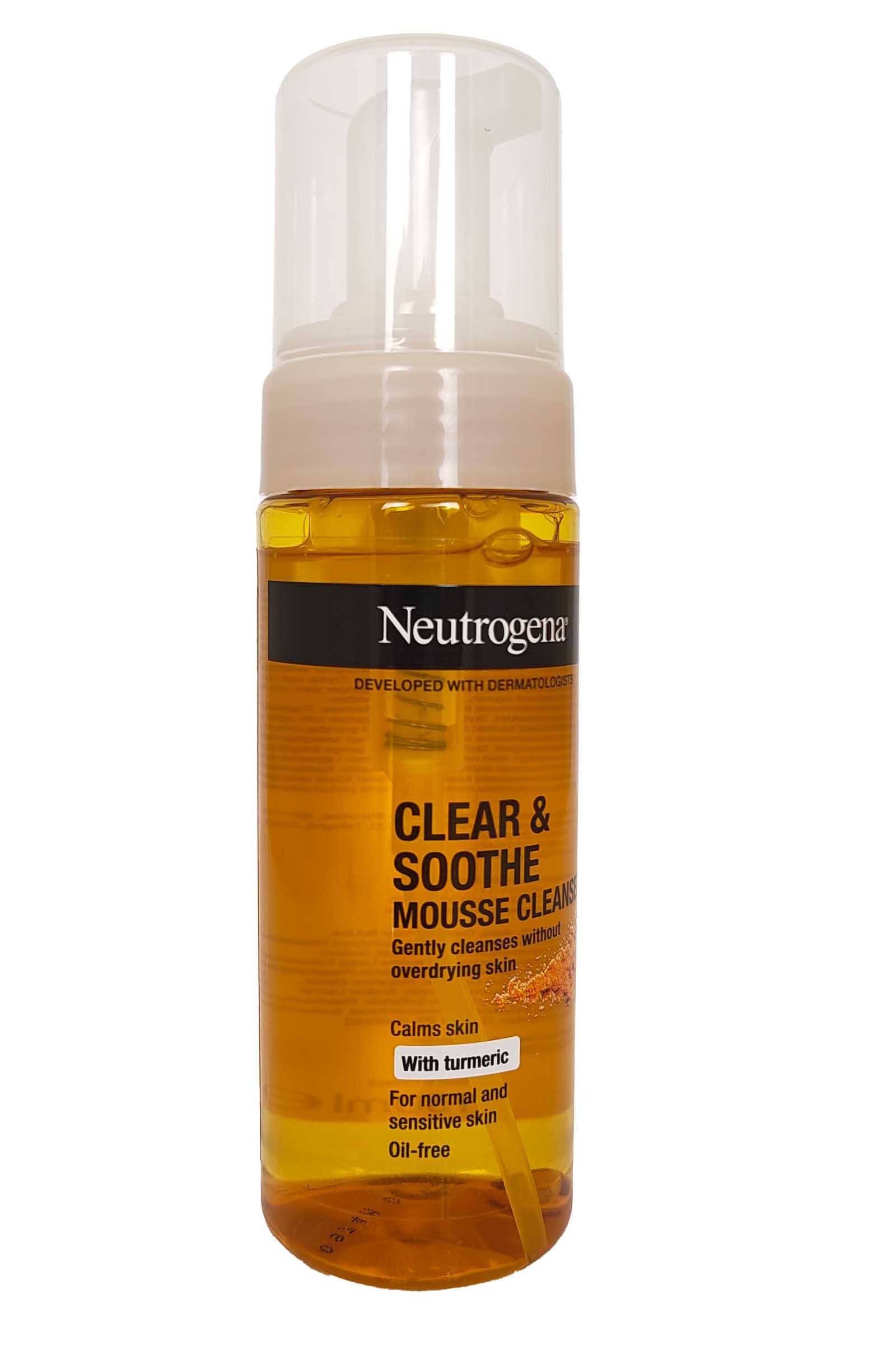 Clear and Soothe Mousse Cleanser Pump Oil Free 150ml for Spot Prone Skin