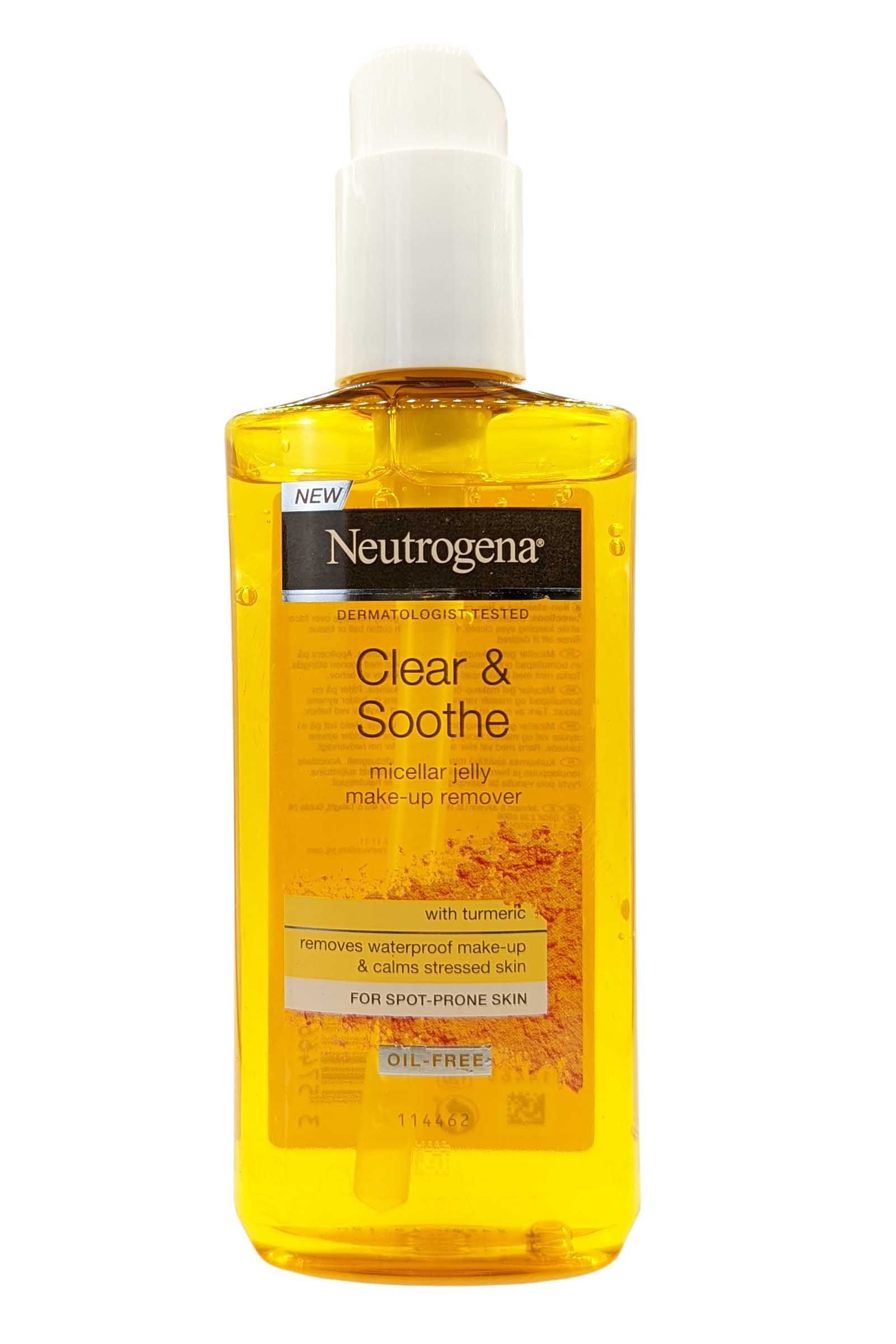 Clear and Soothe Make Up Remover Micellar Jelly 200ml also removes Waterproof Makeup