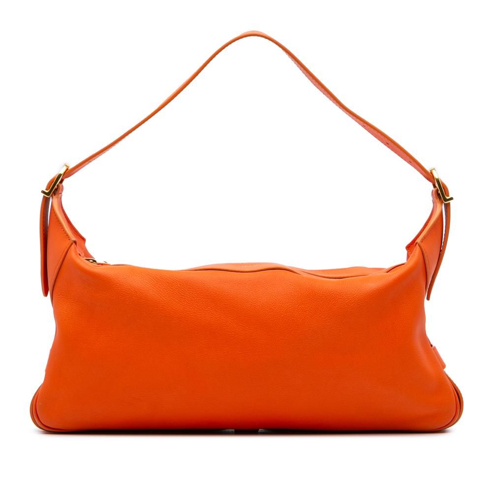 Preloved Ava Shoulder Bag Adjustable Strap- Orange