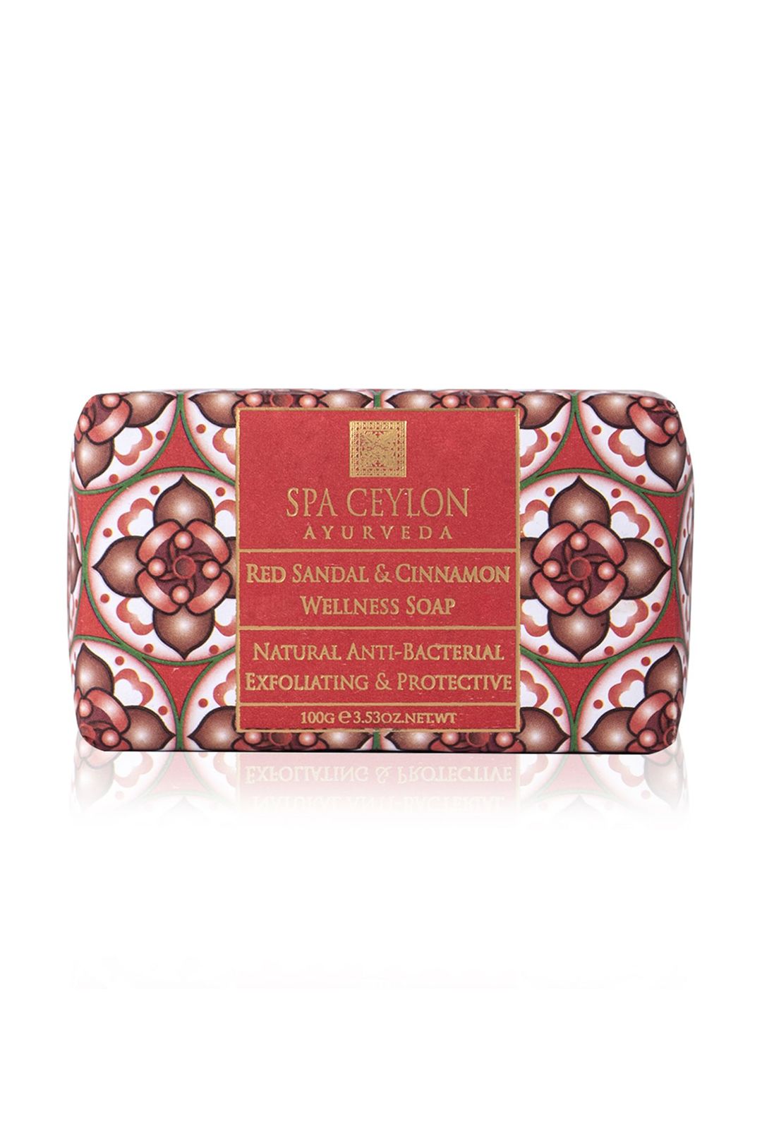 Red Sandal & Cinnamon - Wellness Soap-100g