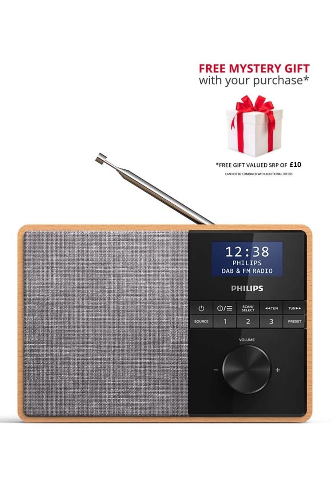 TAR5505-10 Audio Portable Bluetooth FM/DAB+ Digital Radio