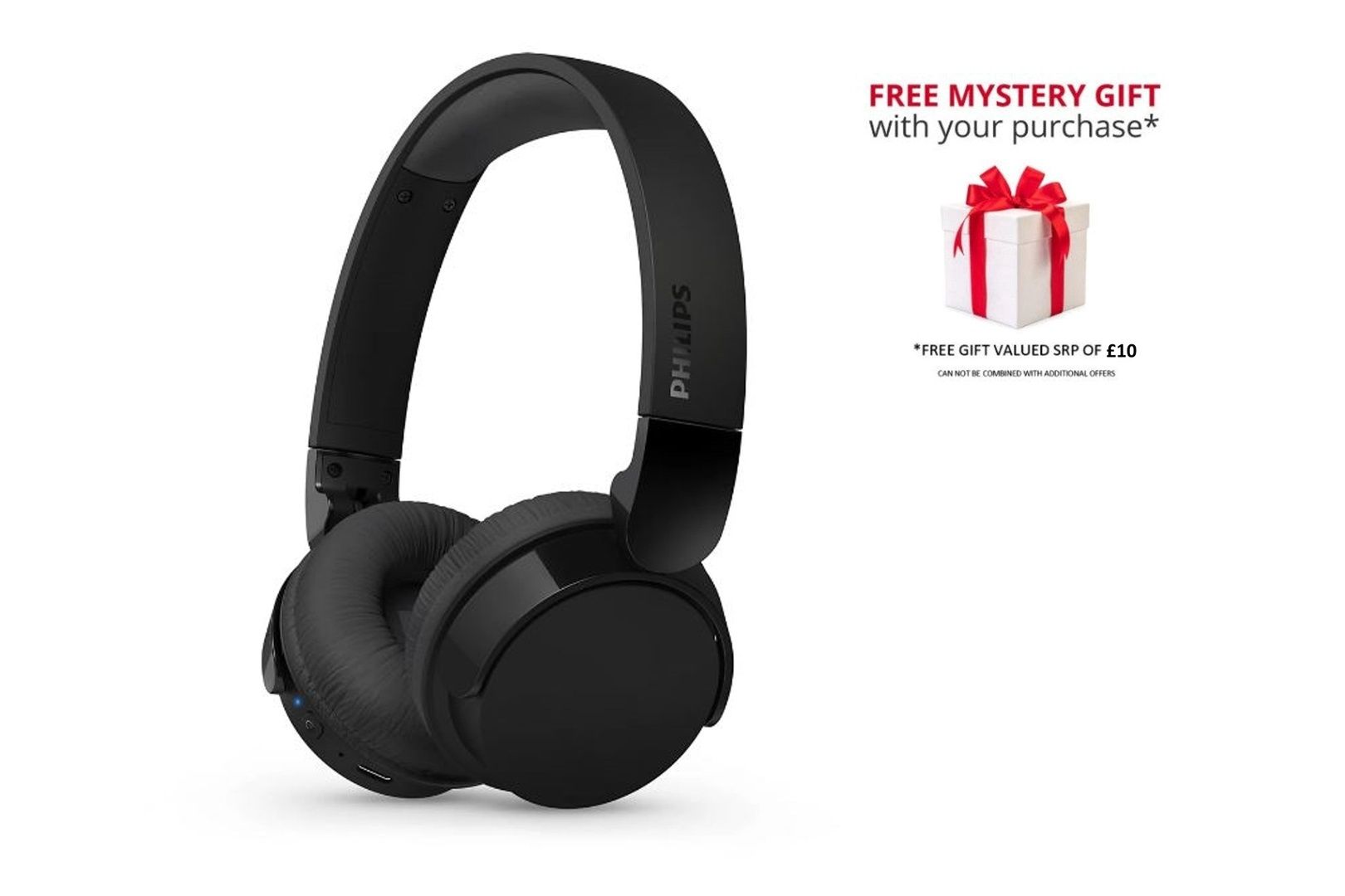 TAH3209 On Ear Wireless BT Headphones Noise Isolation