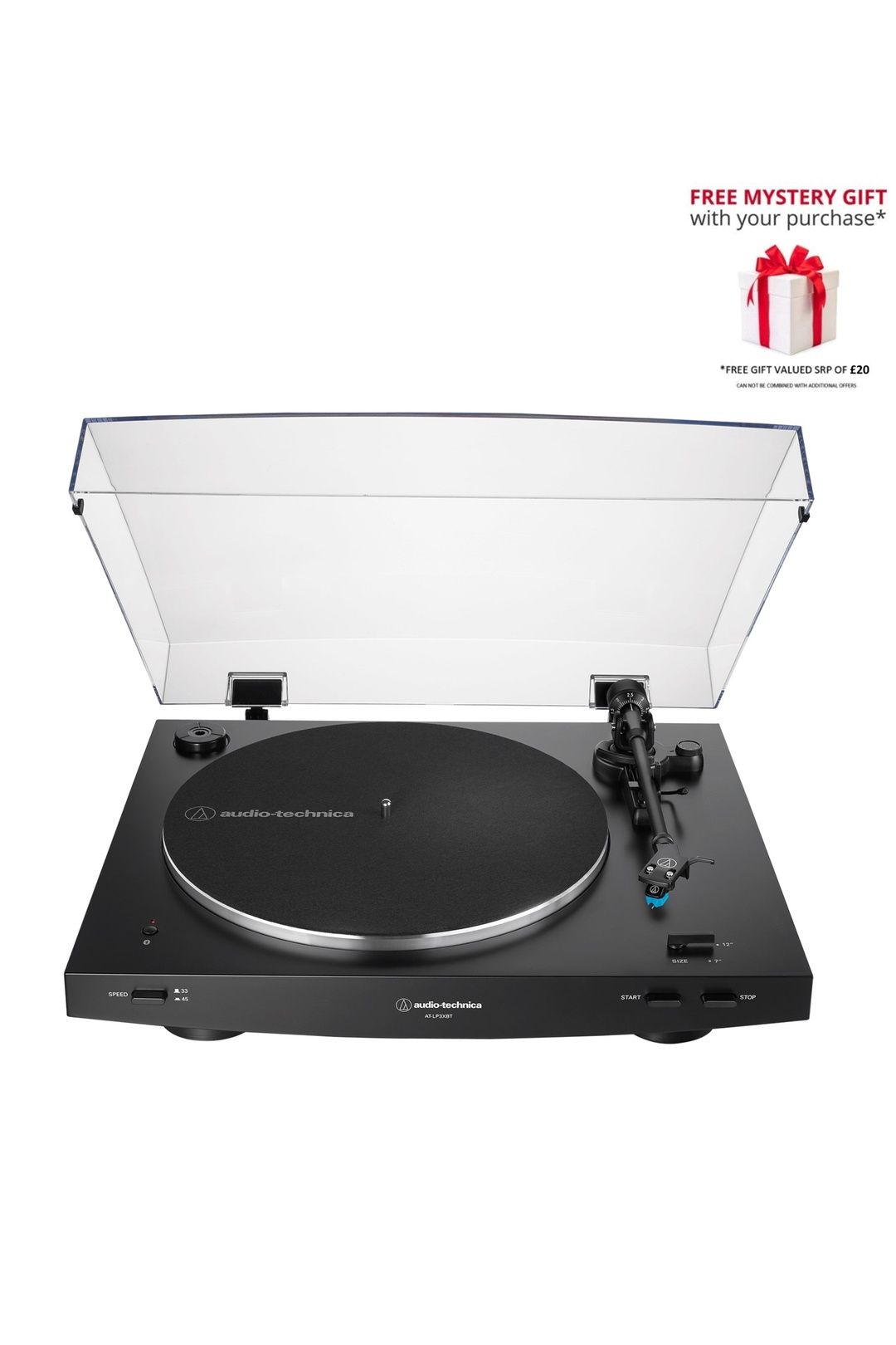 AT-LP3XBT Fully Automatic Belt-Drive Bluetooth Turntable