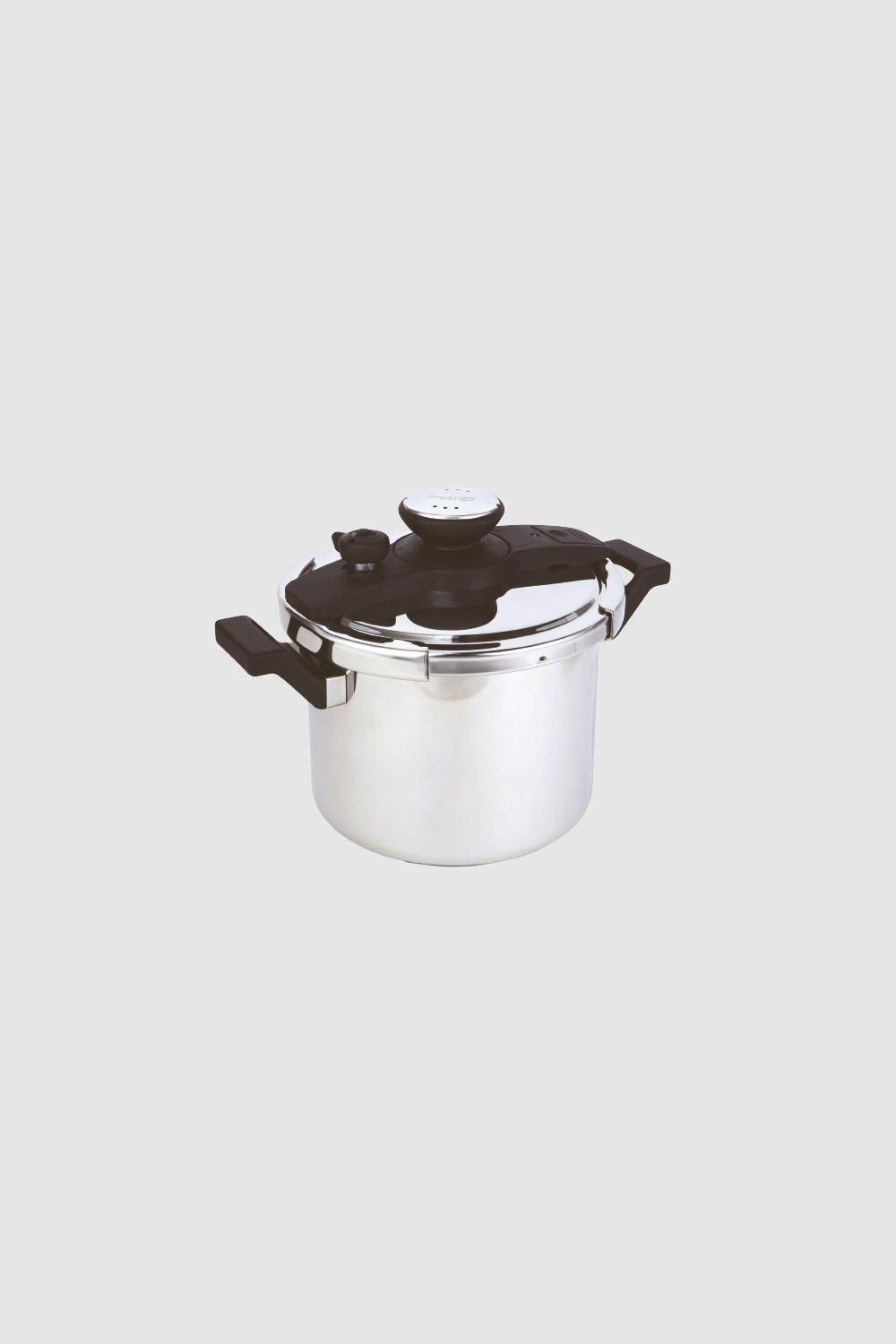 Twist 'n' Lock Pressure Cooker 6L Stainless Steel