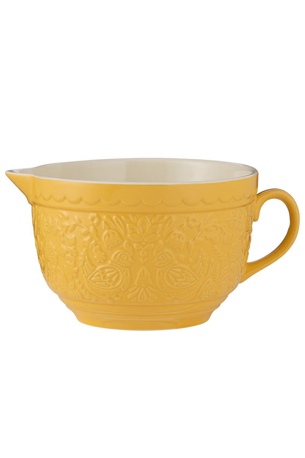 Home to Roost Stoneware Batter Bowl 26cm - Yellow