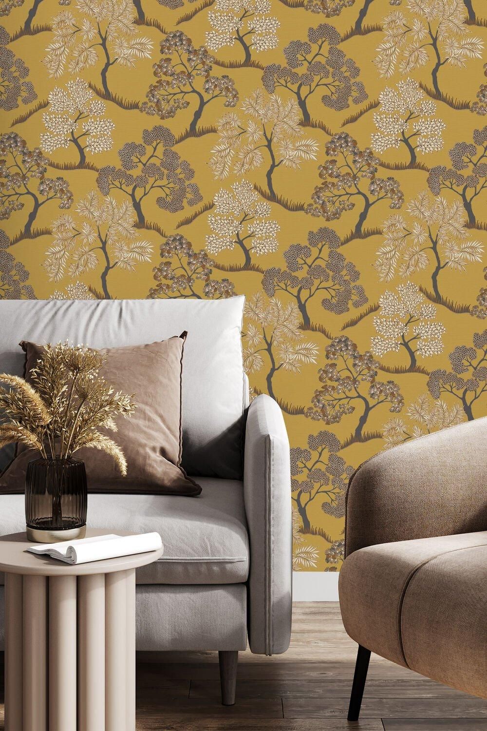 Sublime Trees Oche Yellow Trees Wallpaper