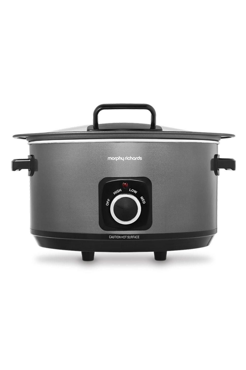 Sear & Stew 6.5L Hinged Lid Slow Cooker
