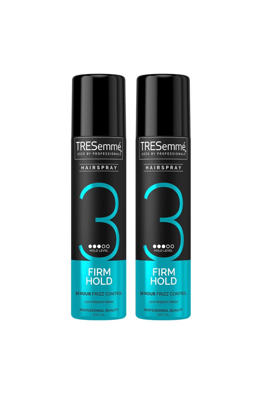 Firm Hold 'Hairspray' 24 Hour Frizz Control Lightweight, 2 Pack of 100ml