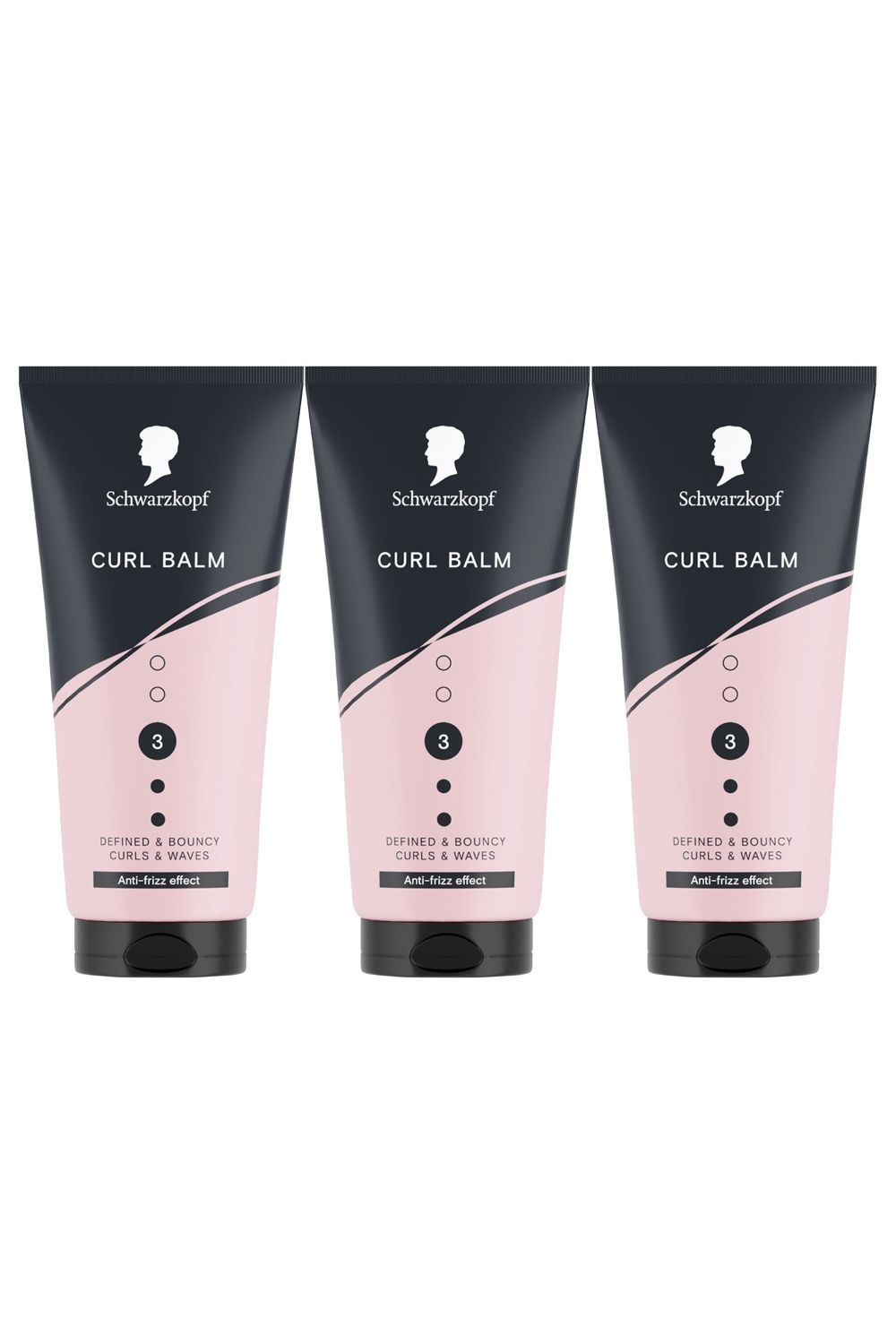 Balm Curl HL3 150ml 'Hair Cream' for Curls & Waves, 3 Pack