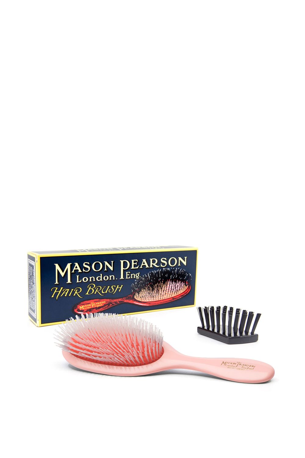 Handy Nylon Bristle Hair Brush Pink