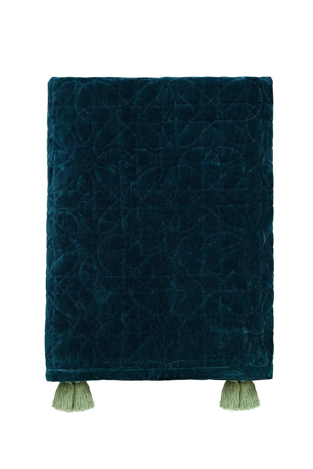 'Honeysuckle & Tulip' Quilted Throw 125X220cm