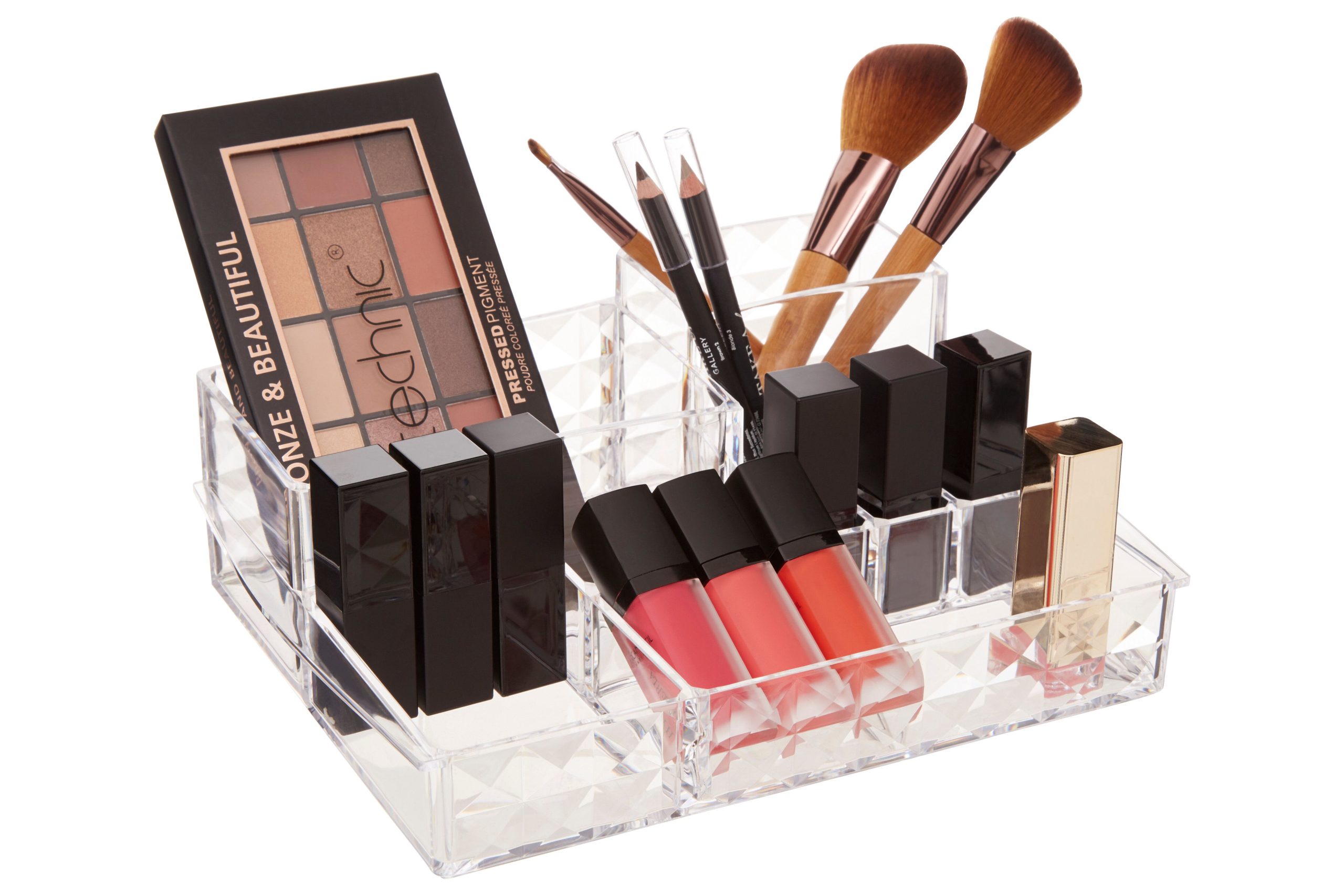 Beauty Cosmetic Organiser With 11 Compartments