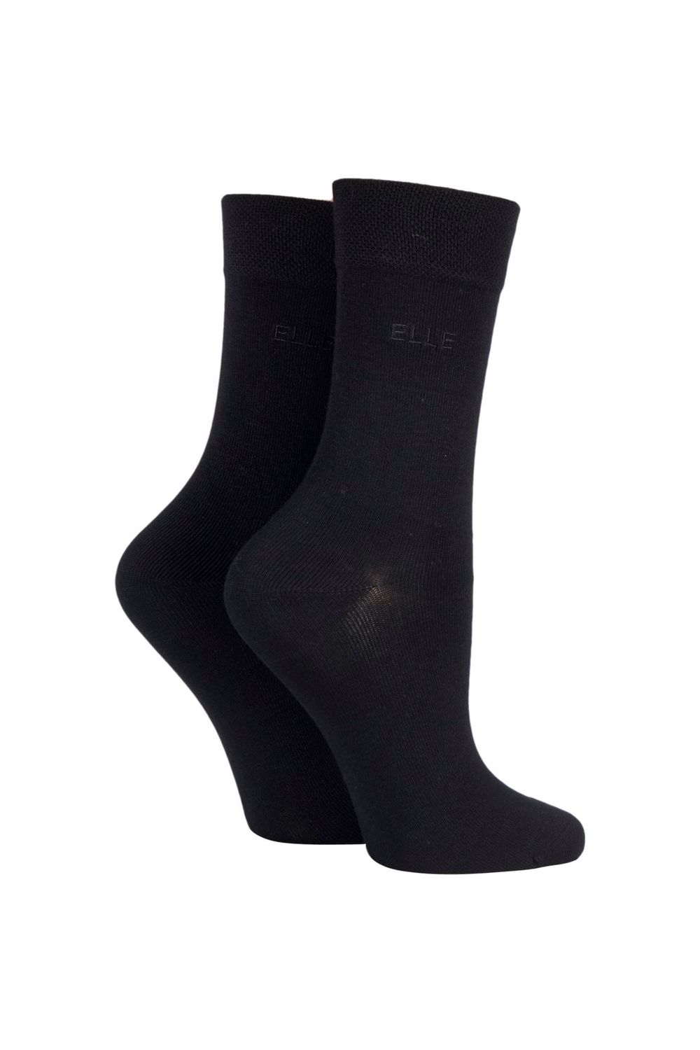 2 Pair Plain Bamboo Fibre Socks