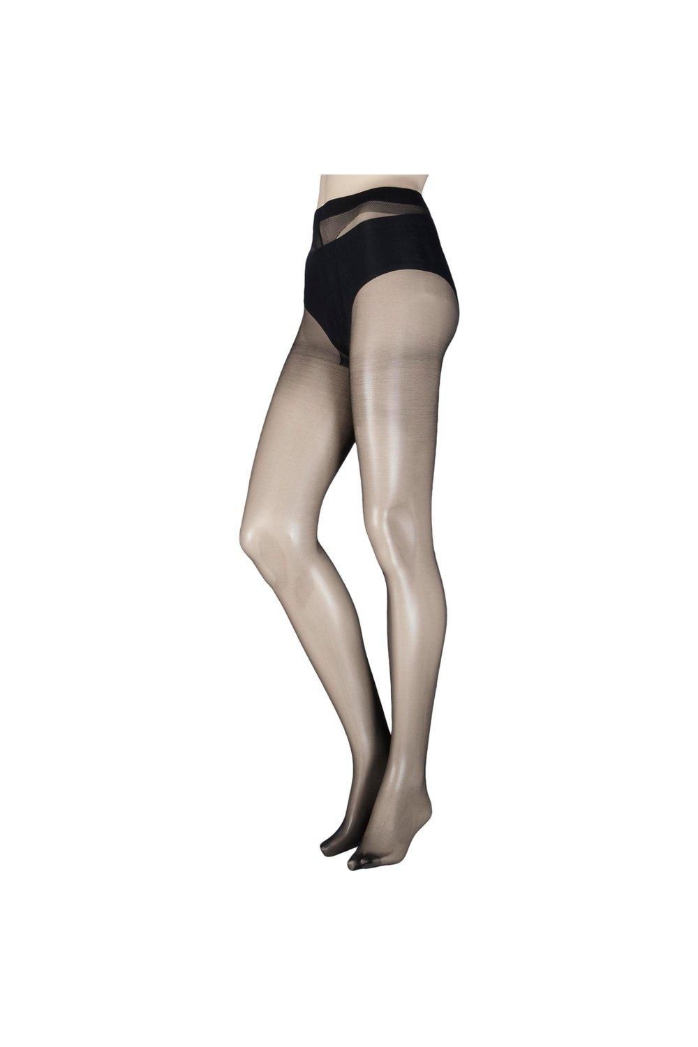 1 Pair 10 Denier Glossy Tights